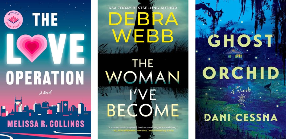 the love operartion, the woman I've become, and ghost orchid books 