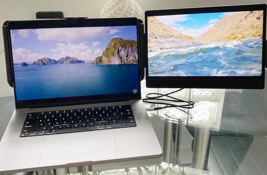 Laptop Screen Extender Only $84.99 Shipped on Amazon (Multitask Like a Pro!)
