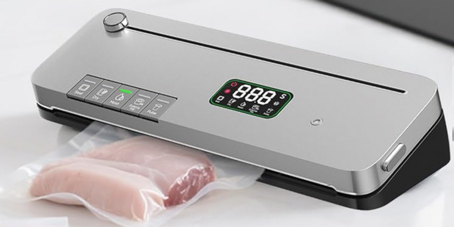 Compact Vacuum Sealer w/ Bags Only $19.99 Shipped for Amazon Prime Members (Reg. $70)