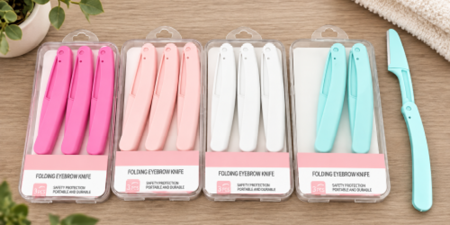 Foldable Dermaplane Razor 12-Pack Just $3.99 on Amazon