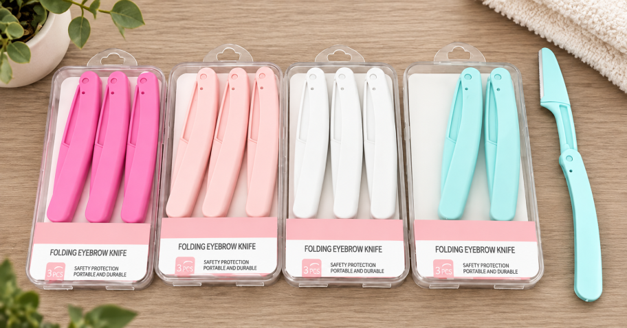 Foldable Dermaplane Razor 12-Pack Just $3.99 on Amazon