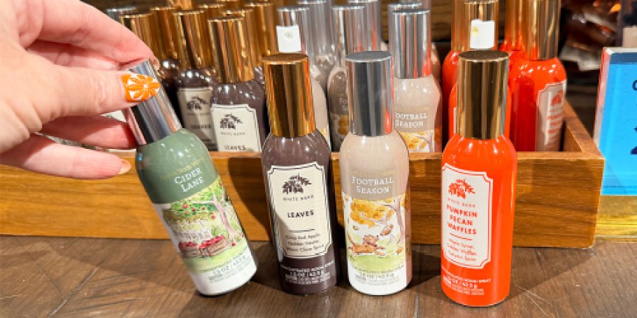 Bath & Body Works Room Sprays Just $3.50 (Today Only!)