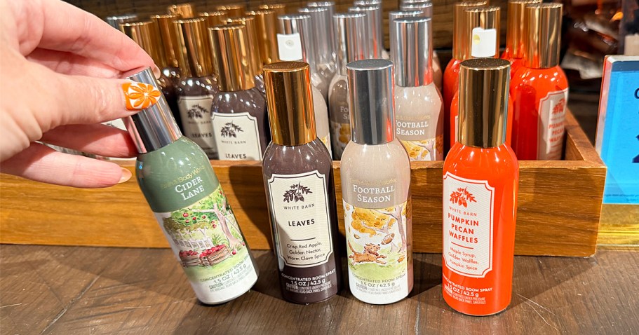 Bath & Body Works Room Sprays Only $3.50 (Today Only!)