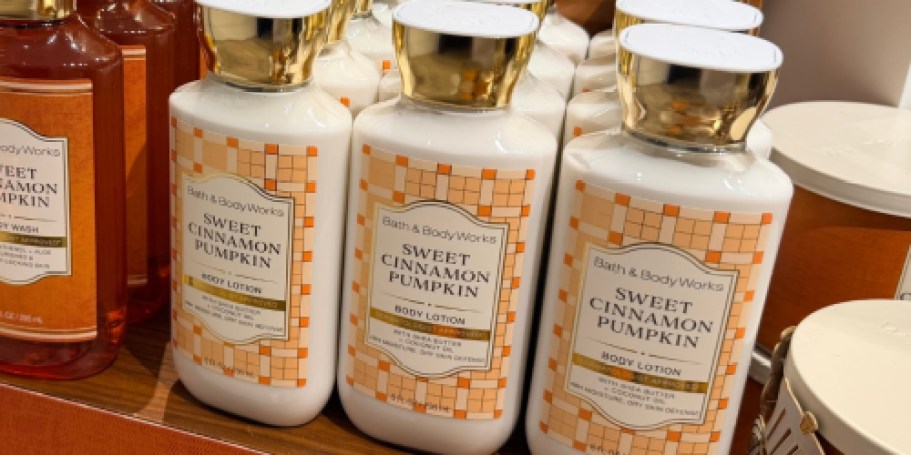 Bath & Body Works Body Lotions & Creams from $3.96 (Reg. $19)