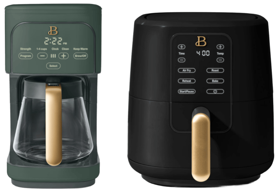 coffee maker and air fryer