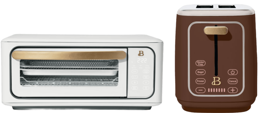 toaster oven and toaster