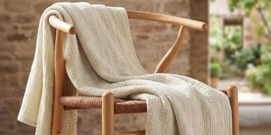 Bedsure Cotton Muslin Blankets Only $14.84 on Amazon (Reg. $36)