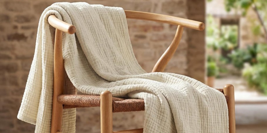 Bedsure Cotton Muslin Blankets Only $14.84 on Amazon (Reg. $36)