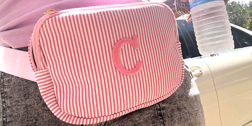 Initial Belt Bag Just $5.49 on Amazon (Perfect for Travel!)