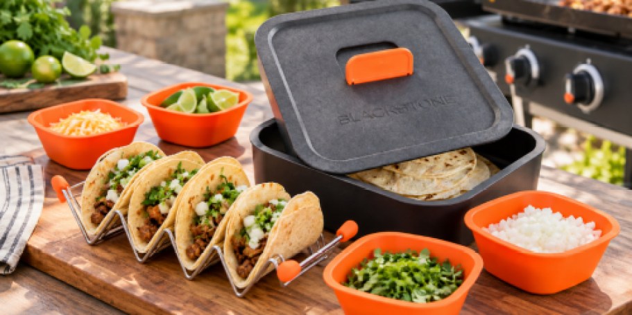 50% Off Blackstone Accessories on Lowes.com + Free Shipping | Taco Kit Only $23.49 Shipped