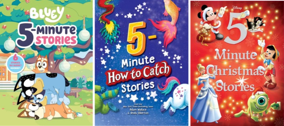 Bluey 5-Minute Stories Hardcover Book
