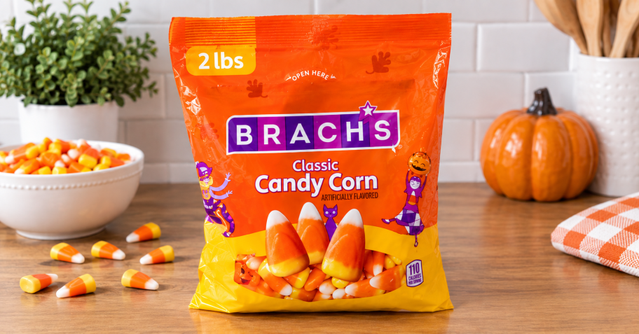 TWO Huge Brach’s Candy Corn 34-Oz Bags Just $11.54 Shipped on Amazon