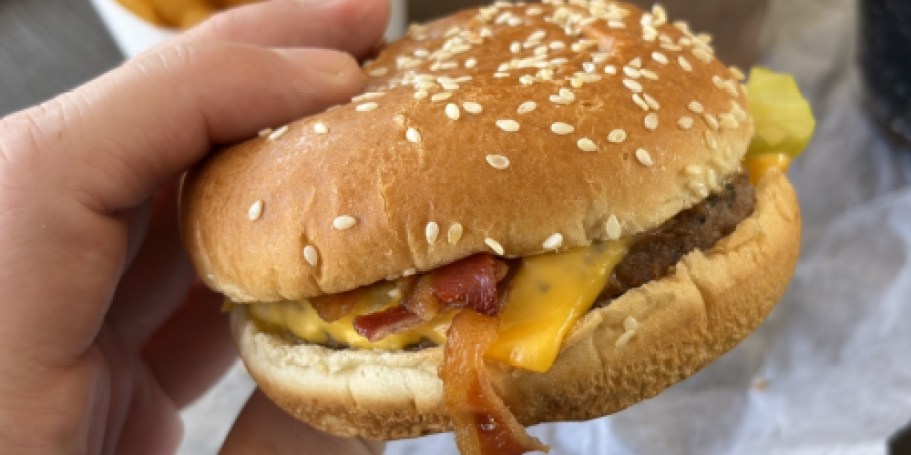 FREE Burger King Bacon Cheeseburger w/ $3 Purchase – Today ONLY