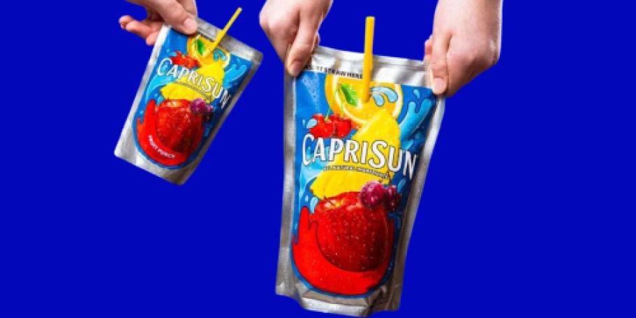 Capri Sun BIG Pouches Drop Daily Between September 21st & 24th on Walmart.com