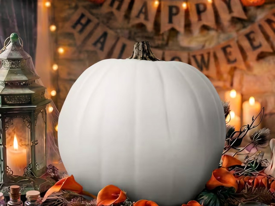 Michaels Carvable Craft Pumpkins Are 50% Off + They’ll Last All Season