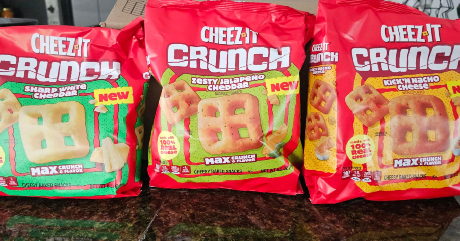 THREE Bags of Cheez-It Crunch Just $5 Shipped on Amazon