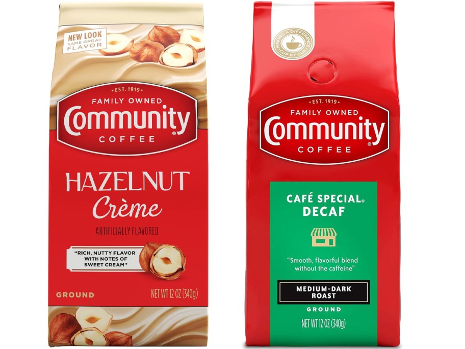 two coffee bags 