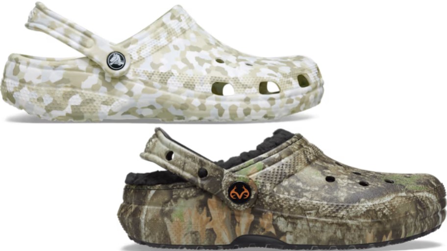 2 crocs clogs