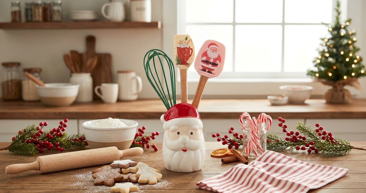 NEW Cook With Color Christmas Utensils Spotted on Kohls.com