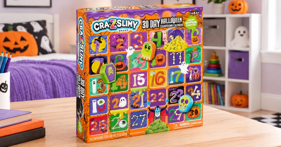 NEW Cra-Z-Slimy Halloween Countdown Calendar Just $19.99 on Target.com
