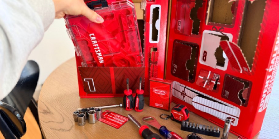 RUN! CRAFTSMAN Advent Calendar w/ 12 Days of Tools in Stock at ACE Hardware