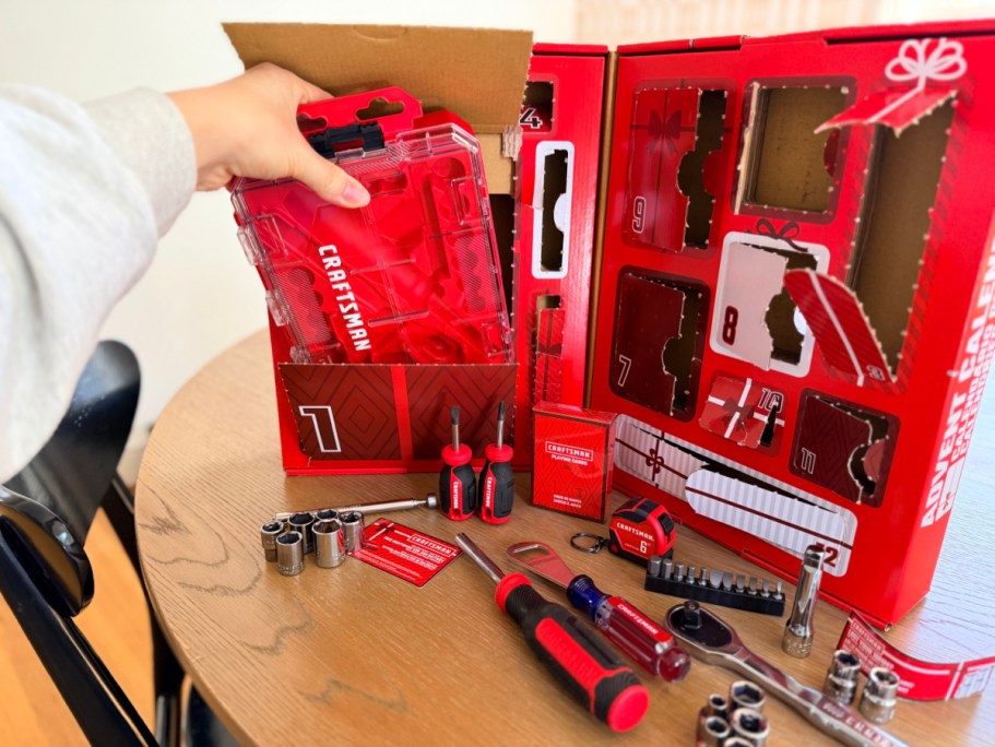 RUN! CRAFTSMAN Advent Calendar w/ 12 Days of Tools in Stock at ACE Hardware