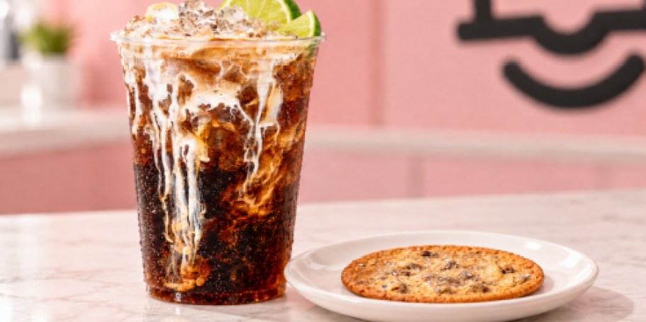 Get a Crumbl Dirty Soda AND Thin Cookie for Only $1.69!