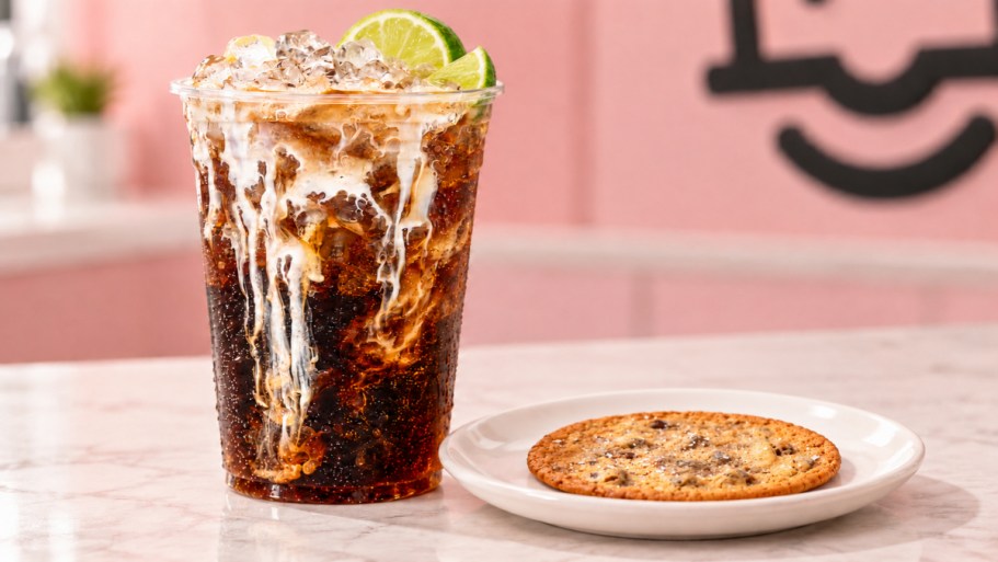 Get a Crumbl Dirty Soda AND Thin Cookie for Only $1.69!