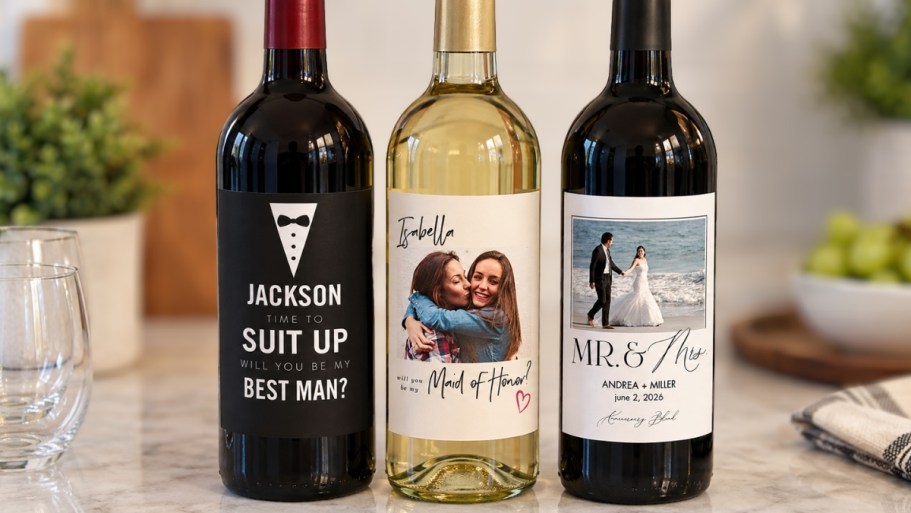 FREE Custom Bottle Label at Walgreens ($4 Value) + Free Store Pickup!
