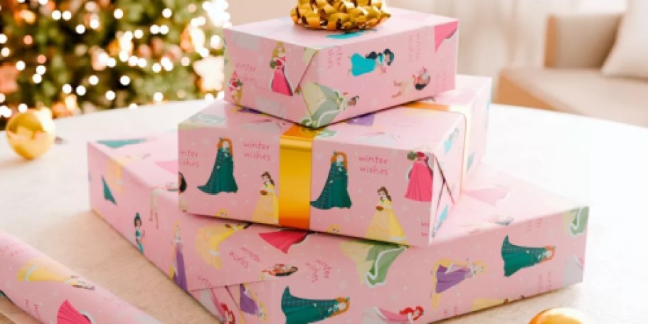 New Disney Christmas Wrapping Paper Just $6 at Target