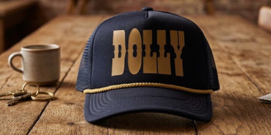 Get This Dolly Parton Trucker Hat at Walmart!
