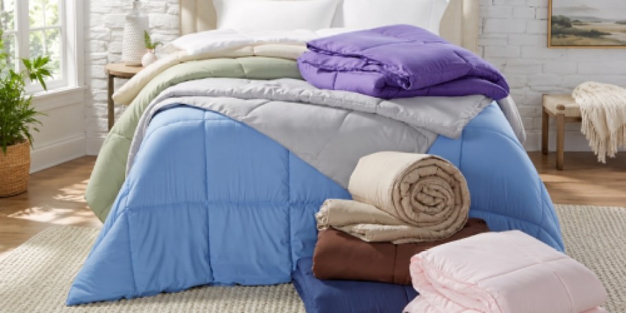 Macy’s Down Alternative Comforters Any Size Just $23 (Reg. $130+)
