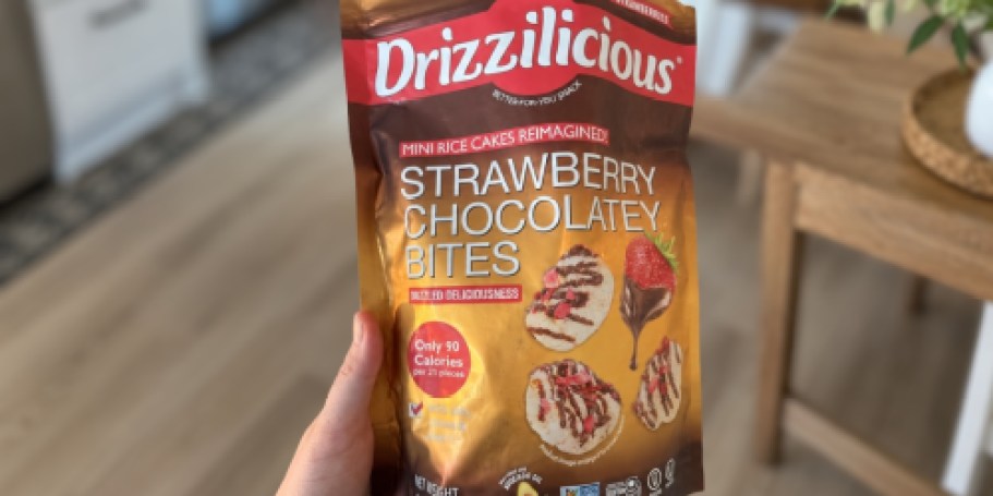 Drizzilicious Strawberry Chocolatey Bites Mini Rice Cakes Just $3.59 on Amazon (Reg. $9) + More