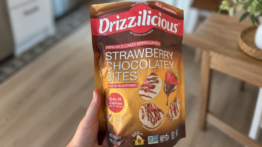 Drizzilicious Strawberry Chocolatey Bites Mini Rice Cakes Just $3.59 on Amazon (Reg. $9) + More