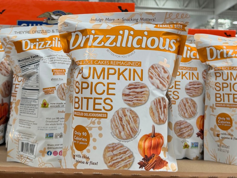 Drizzilicious Pumpkin Spice Bites Just $4.98 at Sam’s Club (These Are SO Addictive!)