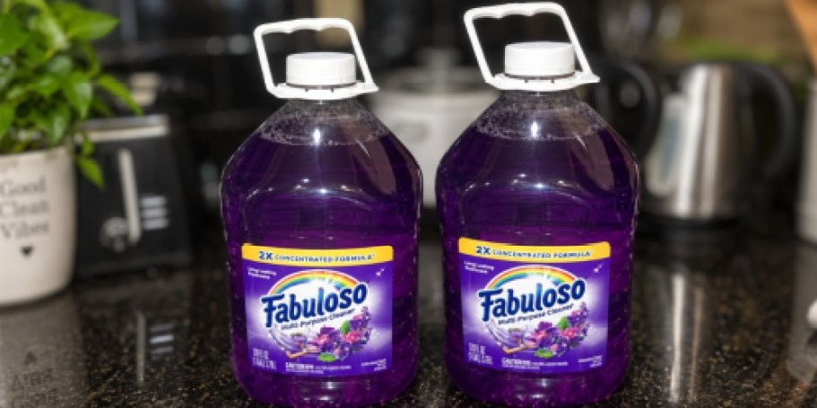 TWO HUGE Fabuloso 128oz Cleaners Just $9.60 Shipped on HomeDepot.com