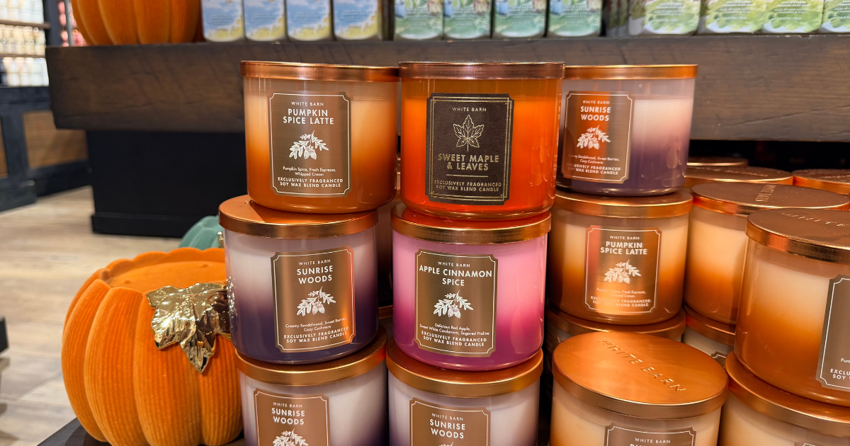Bath & Body Works 3-Wick Candles Just $9 (Lower Than Candle Day!)