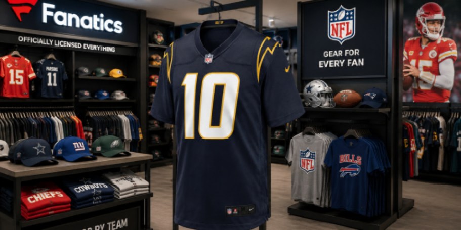 Up to 60% Off NFL Clothes & Gear (Easy Gift Ideas!)