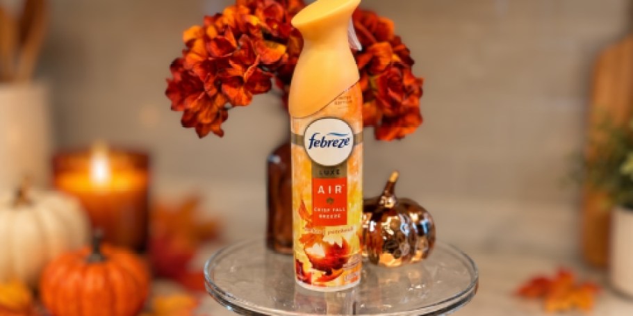 Febreze Fall Air Freshener Just $1.97 After Walmart Cash (Reg. $4)