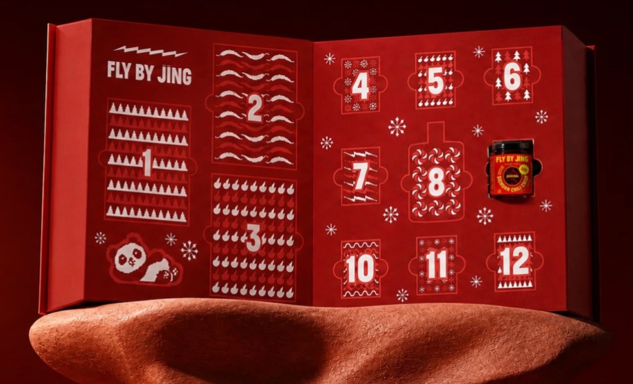 stock photo of fly by jing advent calendar