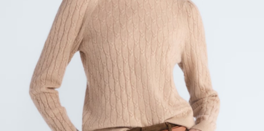 Walmart Has REAL Cashmere Sweaters from $34!