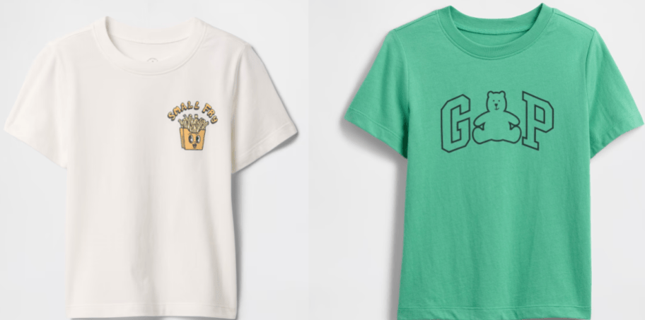 2 gap factory toddler tees