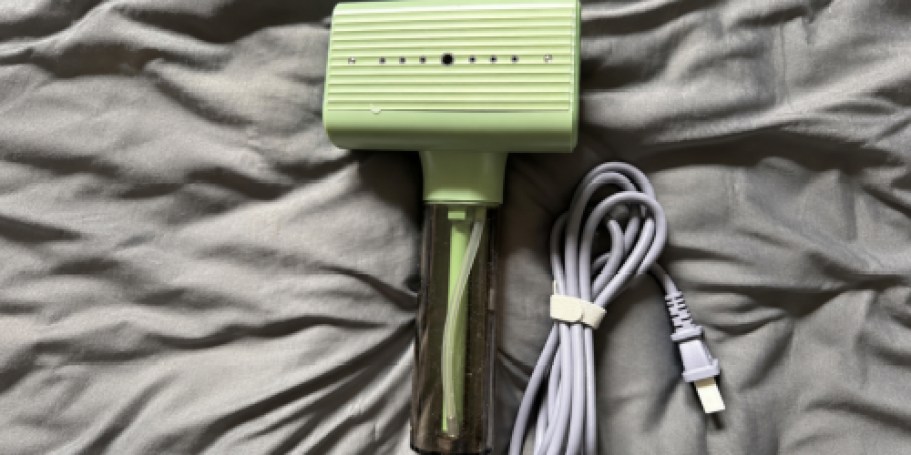 Travel Garment Steamer Just $12.99 Shipped on Amazon (Reg. $40)