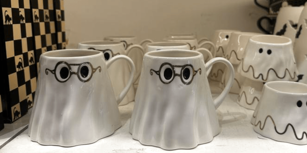 Anthropologie ghost mug