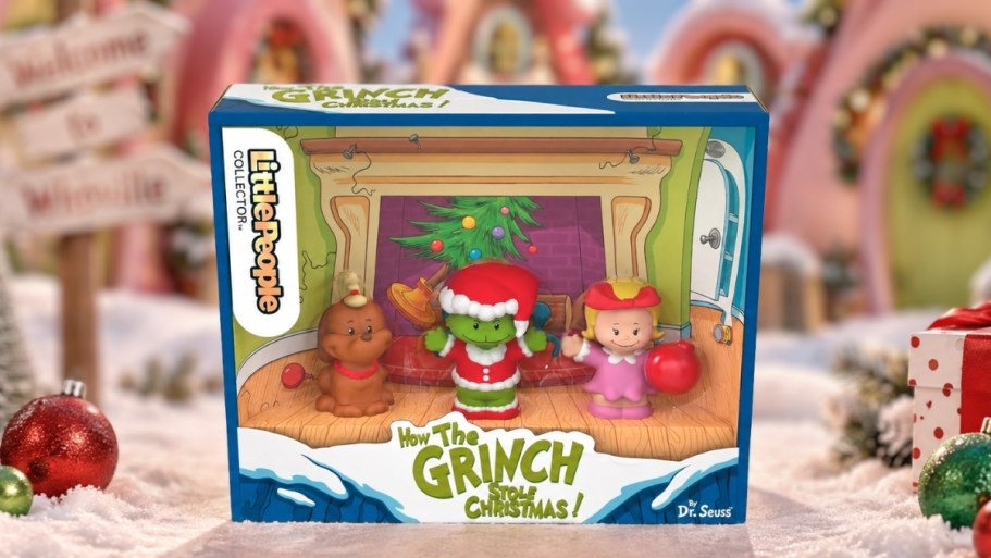Preorder NEW Grinch Little People Collector Set Just $21.99 on Amazon
