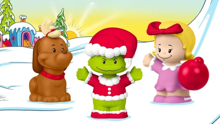 max, the grinch and cindy lou