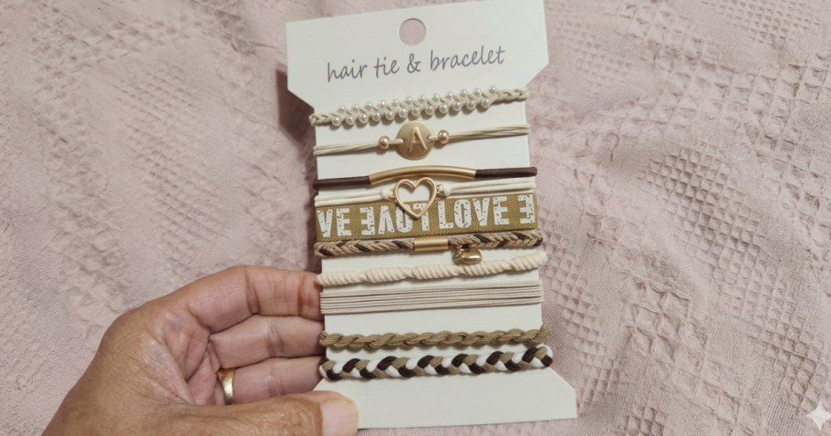 Cute Hair Tie Bracelets Just $6.49 on Amazon (Reg. $13)