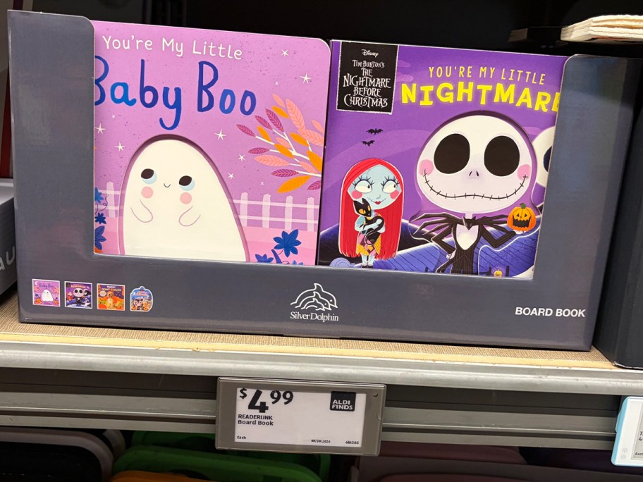 ghost and skellington board books 