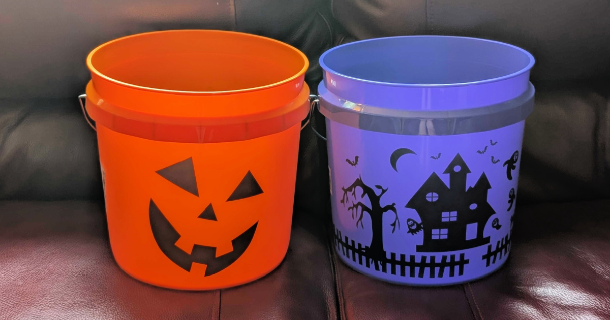 Halloween 2-Gallon Buckets Only $2.99 on Target.com (Perfect for Trick-or-Treating!)