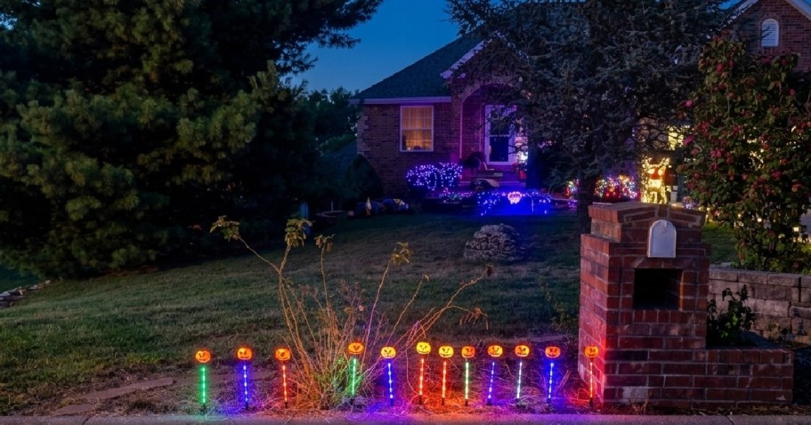 Solar Pathway Halloween Lights 12-Pack Just $15.99 on Amazon (Reg. $40)
